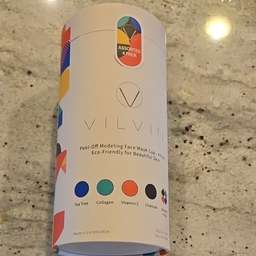 Vilvin Face Mask Cup Set - Assorted 4pk